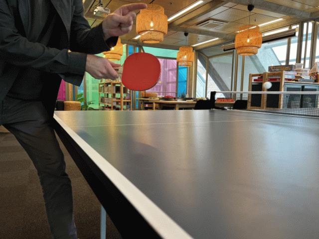 Valg 23 - Slår du en politiker i bordtennis? Arrangement i hallen 30.august.